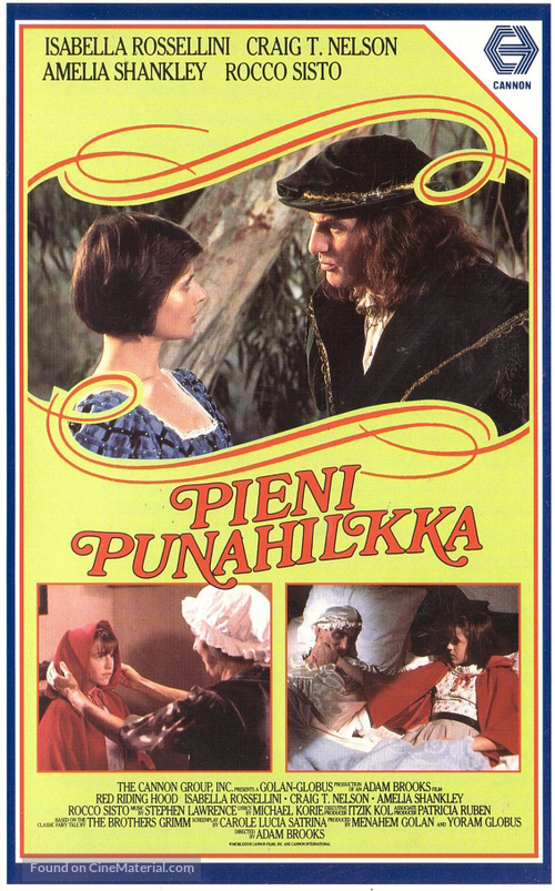 Red Riding Hood - Finnish VHS movie cover