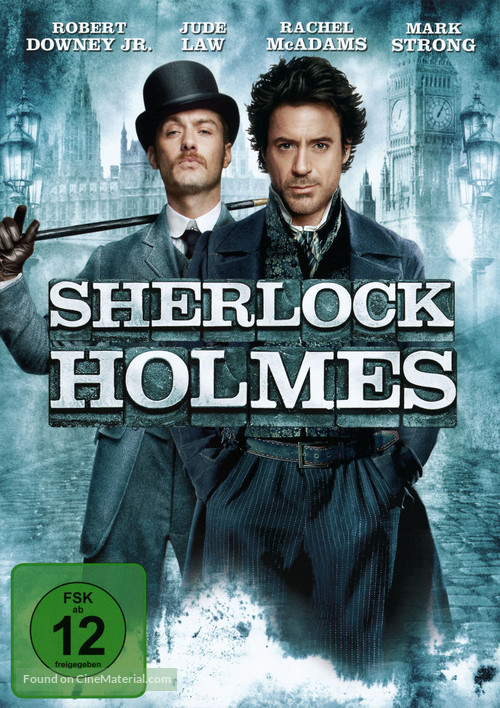 Sherlock Holmes - German DVD movie cover