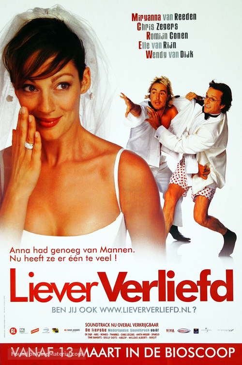 Liever verliefd - Dutch Movie Poster