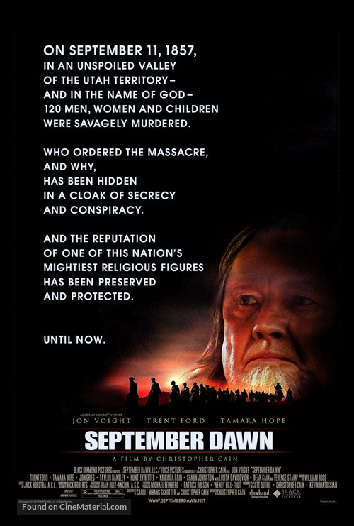 September Dawn - Movie Poster