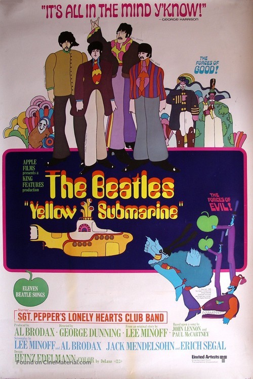Yellow Submarine - Movie Poster