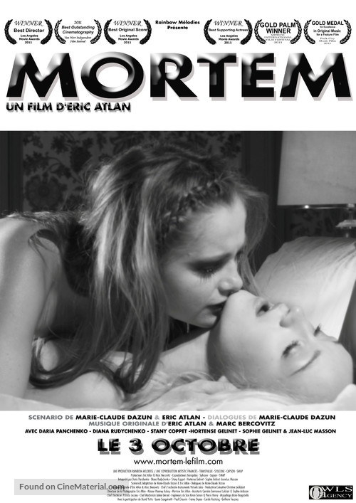 Mortem - French Movie Poster