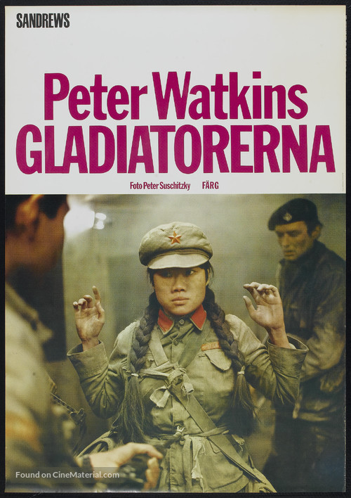 Gladiatorerna - Swedish Movie Poster