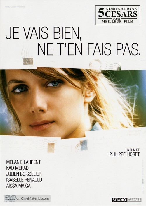 Je vais bien, ne t&#039;en fais pas - French DVD movie cover