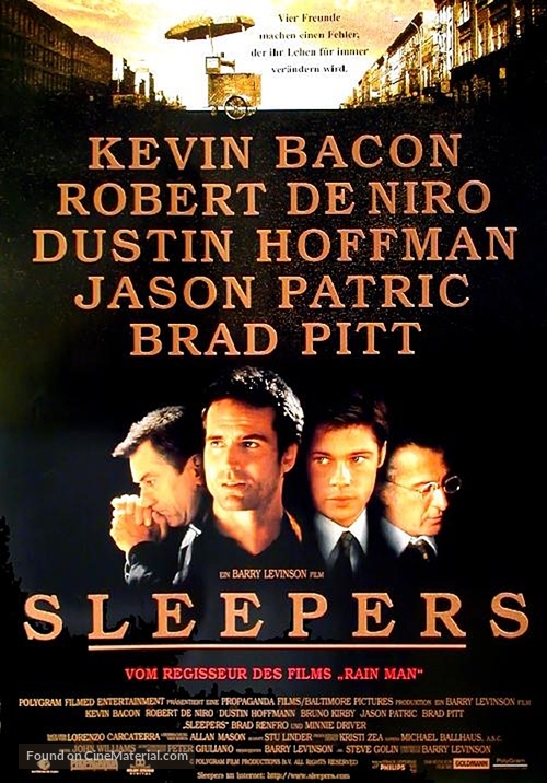 Sleepers (1996) German movie poster