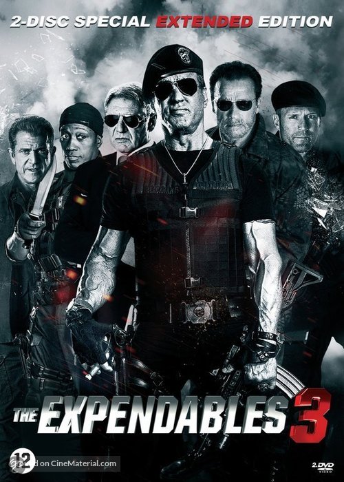 The Expendables 3 - Dutch DVD movie cover