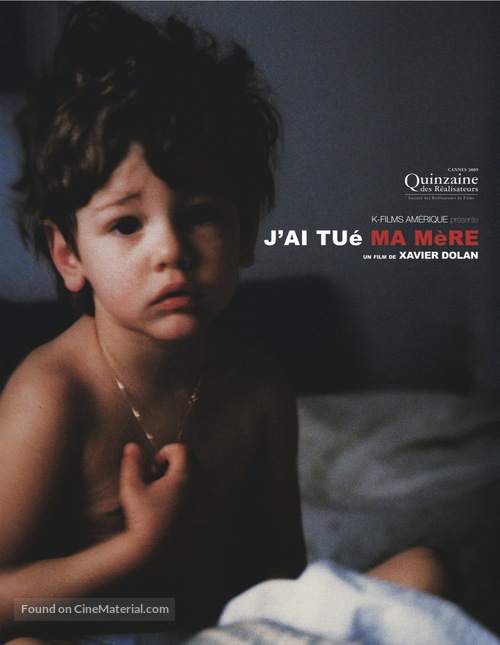 J&#039;ai tu&eacute; ma m&egrave;re - Canadian Movie Poster