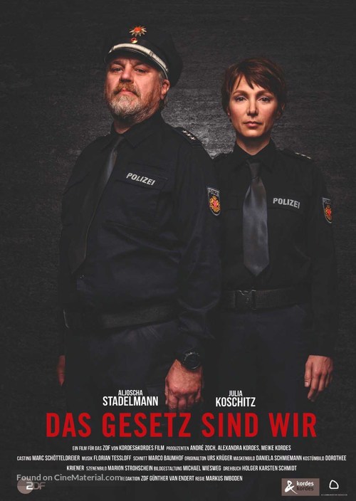 Das Gesetz sind wir - German Movie Poster