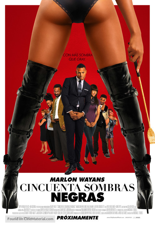 Fifty Shades of Black - Argentinian Movie Poster