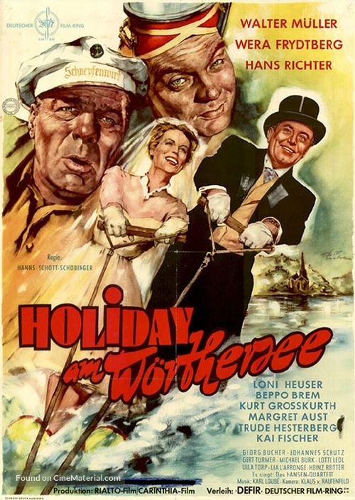 Holiday am W&ouml;rthersee - German Movie Poster