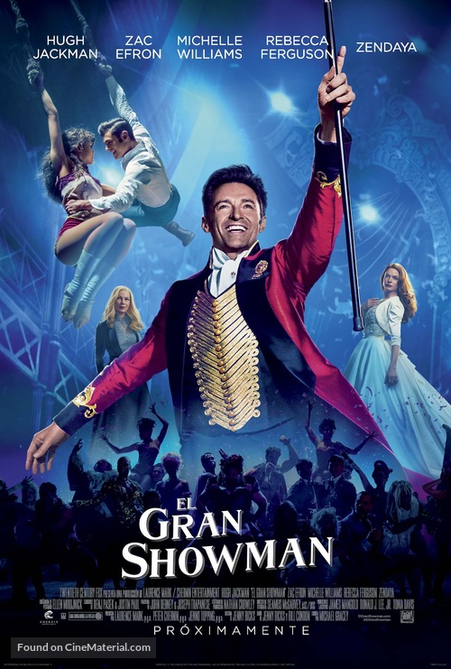 The Greatest Showman - Argentinian Movie Poster