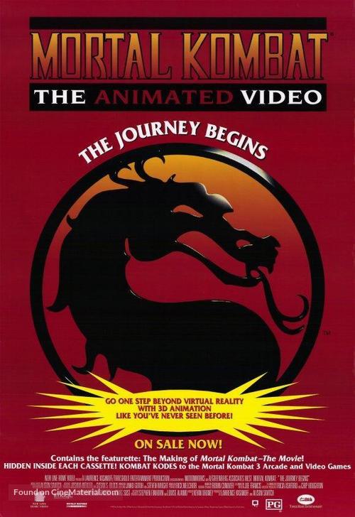 Mortal Kombat: The Journey Begins - Movie Poster