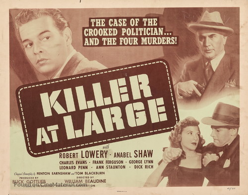 Killer at Large - Movie Poster