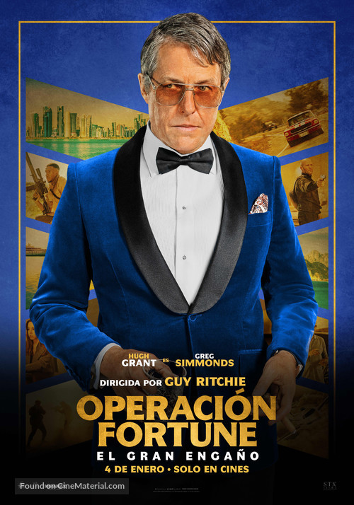 Operation Fortune: Ruse de guerre - Spanish Movie Poster