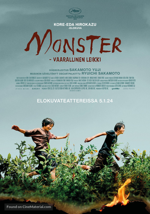 Monster - Finnish Movie Poster