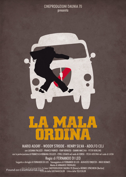 La mala ordina - Italian Movie Poster