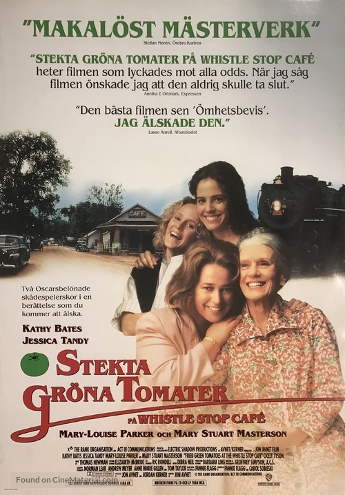 Fried Green Tomatoes - Swedish Movie Poster