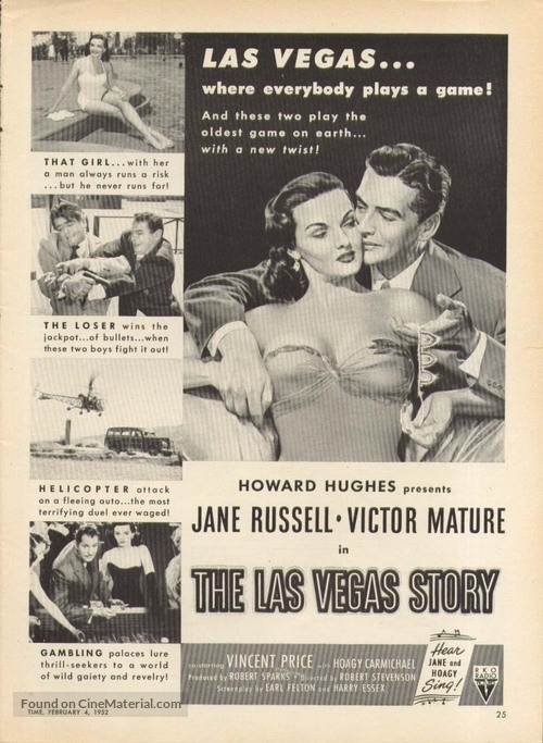 The Las Vegas Story - poster