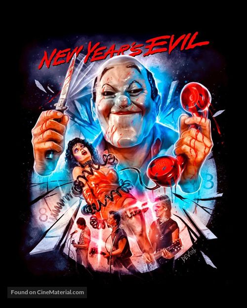 New Year&#039;s Evil - German Movie Cover