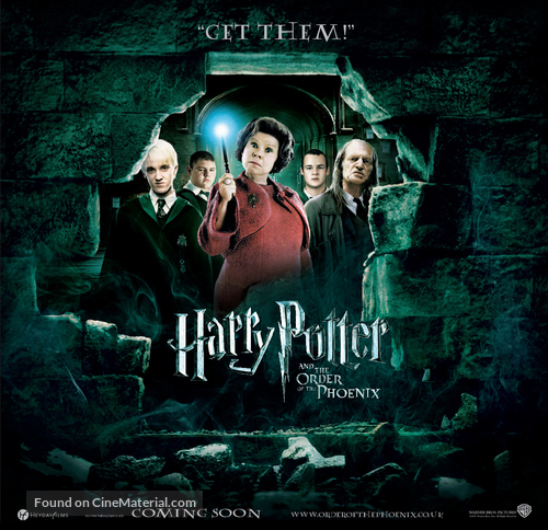 Harry Potter and the Order of the Phoenix - British Movie Poster