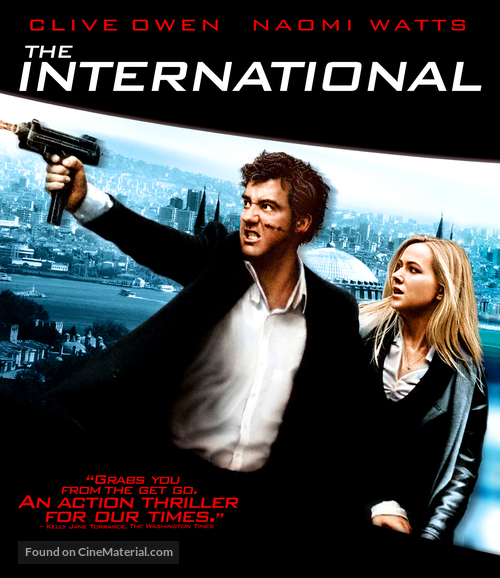 The International - Blu-Ray movie cover