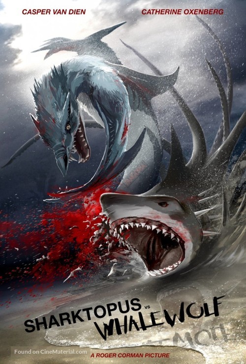 Sharktopus vs. Whalewolf - Movie Poster