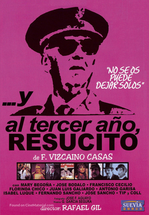 ...Y al tercer a&ntilde;o, resucit&oacute; - Spanish Movie Cover