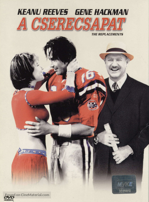 The Replacements - Hungarian DVD movie cover