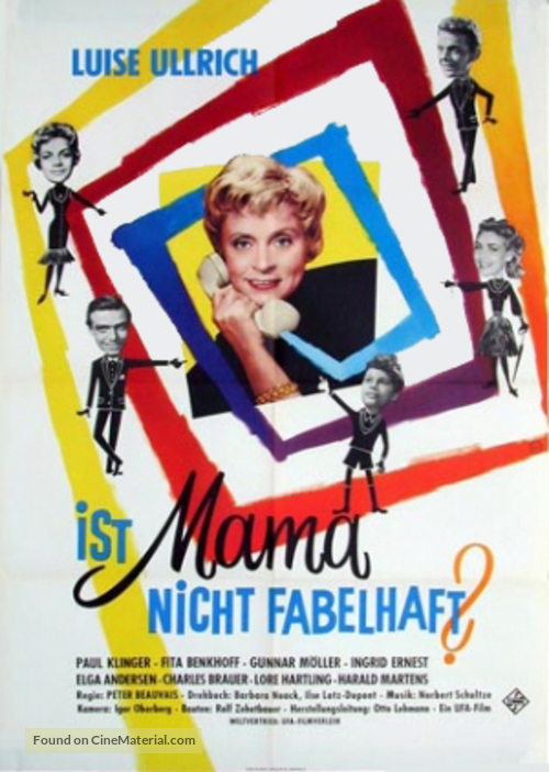 Ist Mama nicht fabelhaft? - German Movie Poster