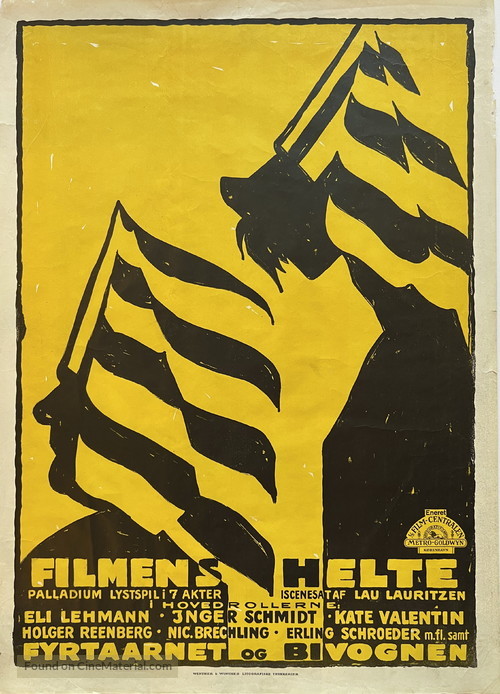 Filmens helte - Danish Movie Poster