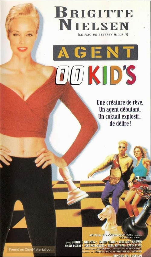 The Double 0 Kid - French VHS movie cover
