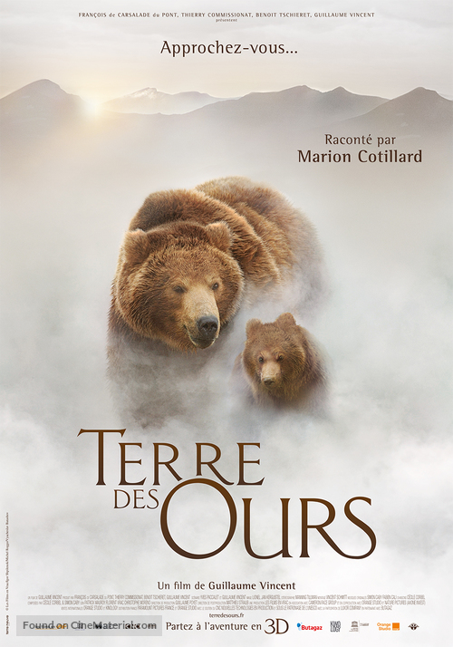 Terre des ours - French Movie Poster