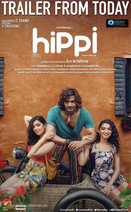 Hippi - Indian Movie Poster