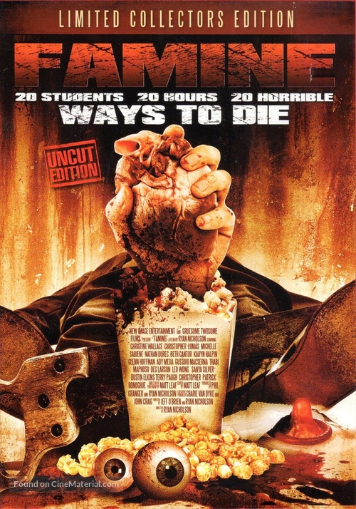 Famine - Austrian DVD movie cover