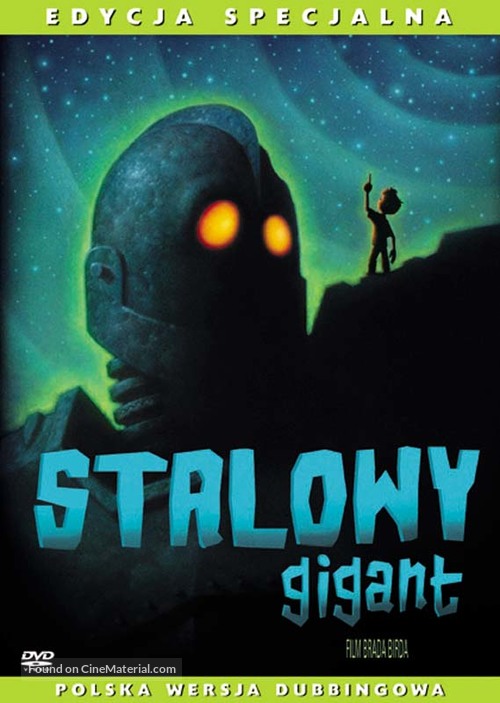 The Iron Giant - Polish DVD movie cover