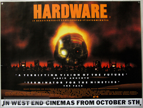 Hardware - British Movie Poster