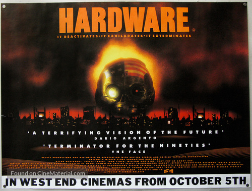 Hardware - British Movie Poster
