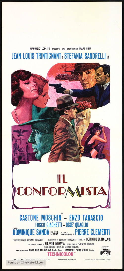 Il conformista - Italian Movie Poster