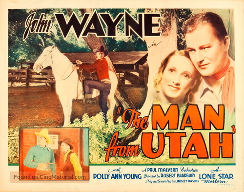 The Man from Utah - Movie Poster