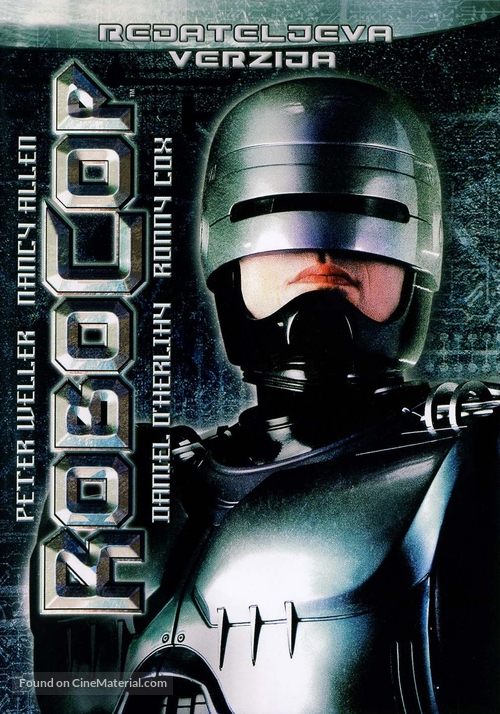 RoboCop - Croatian DVD movie cover