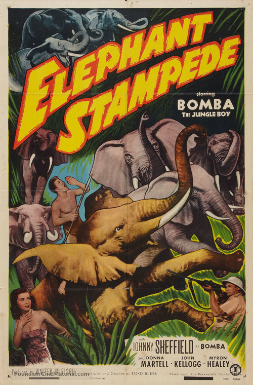 Elephant Stampede - Movie Poster