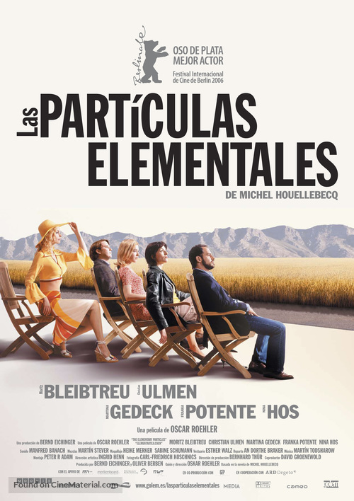 Elementarteilchen - Spanish Movie Poster