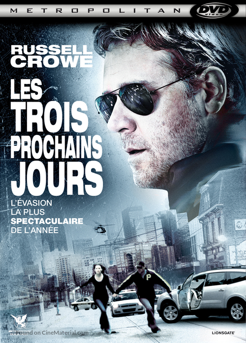 The Next Three Days - French DVD movie cover