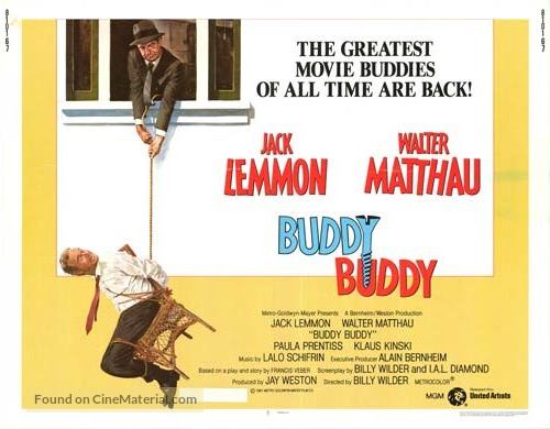 Buddy Buddy - Theatrical movie poster