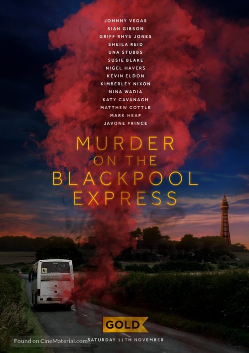 Murder on the Blackpool Express - British Movie Poster