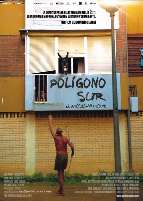 Pol&iacute;gono Sur - Spanish Movie Poster