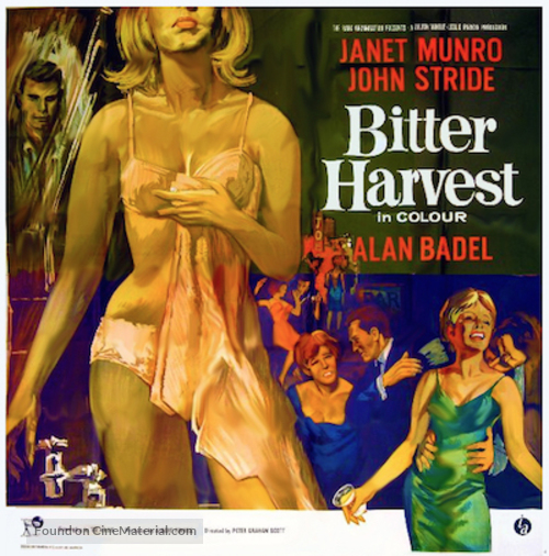 Bitter Harvest - British Movie Poster