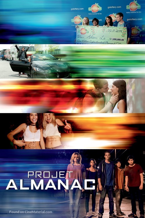 Project Almanac - French Movie Cover