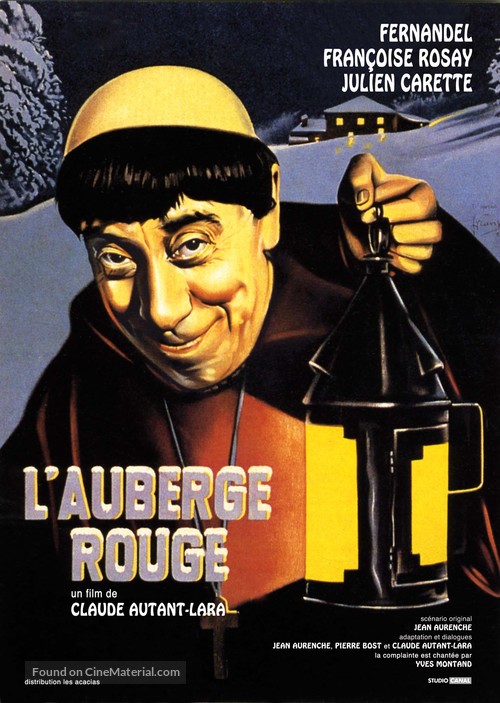Auberge rouge, L&#039; - French DVD movie cover