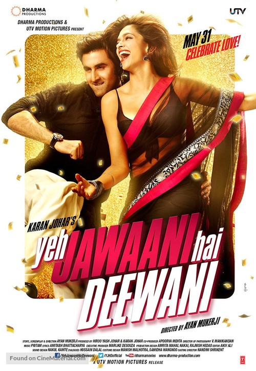 Yeh Jawaani Hai Deewani - Indian Movie Poster